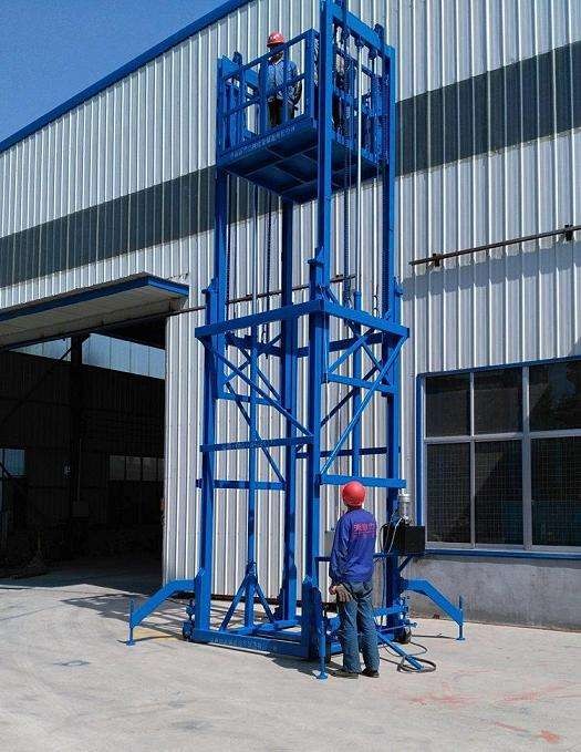 优质导轨式升降平台所具备的优势性能